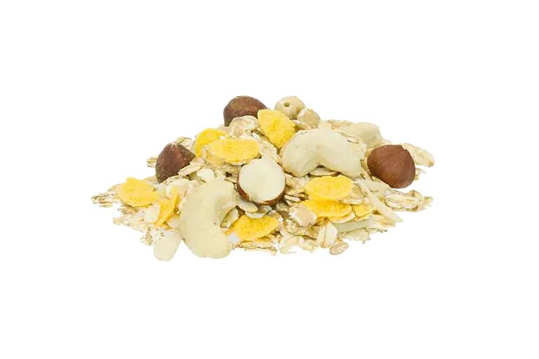 Muesli with nuts