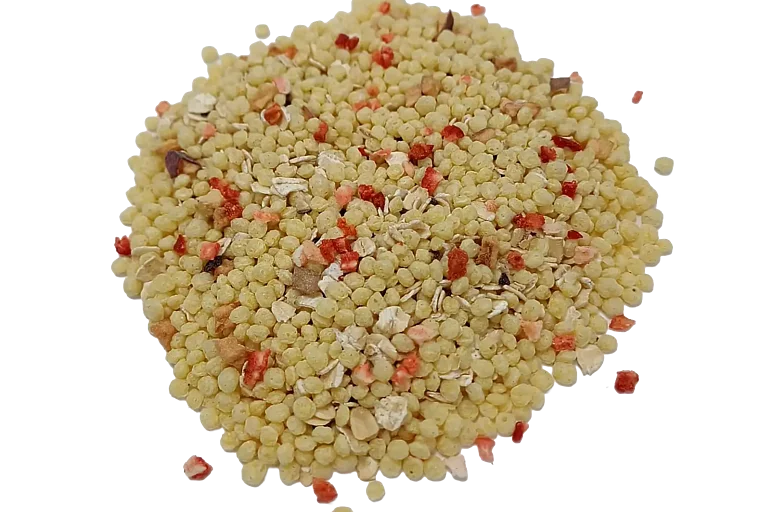 Banana, apple, strawberry mix