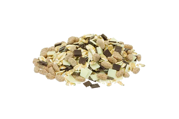 Muesli with chocolate