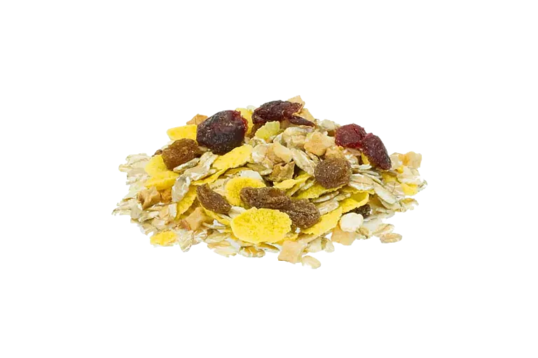 Muesli with fruits