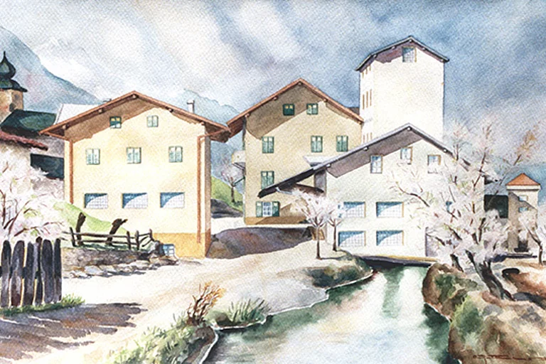 Unsere Tradition | Die Getreidemühle zu Beginn des 20.Jahrhunderts